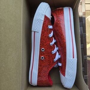 Converse Red Sneakers High-Top Canvas